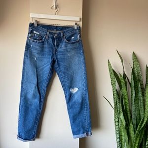 Levi's 501 Boyfriend Jeans